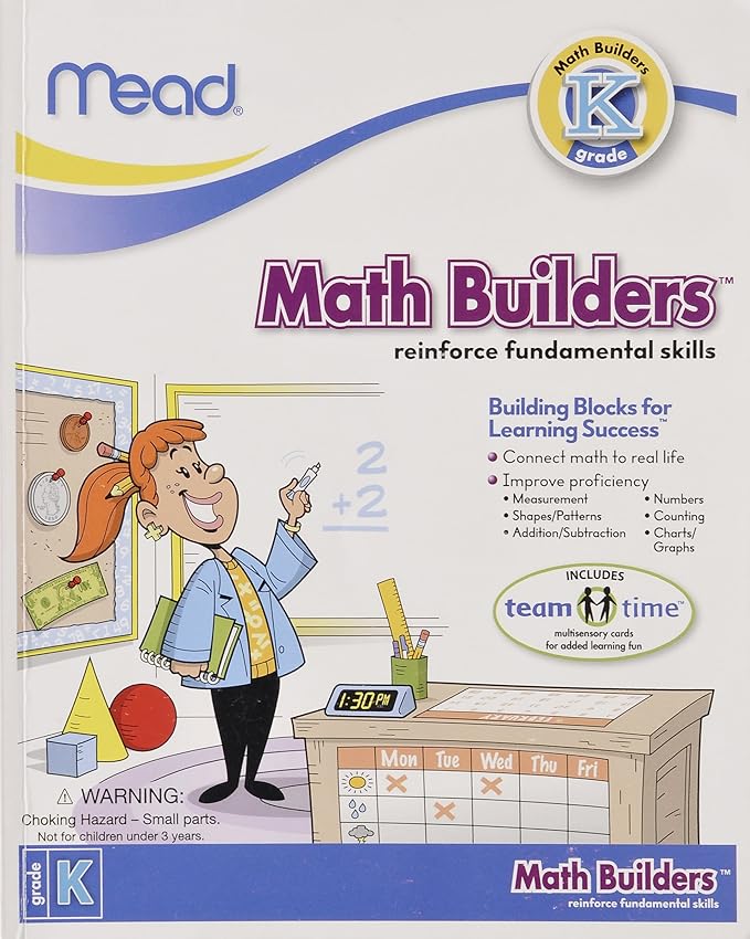Mead Math Builders, Grade K (48036) Early Childhood