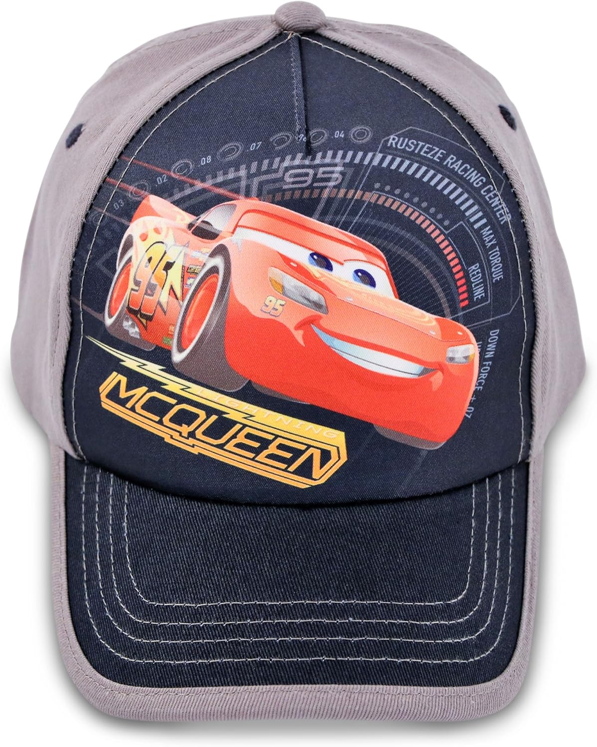 Disney Toddler Boys Cars Lightning McQueen Cotton Baseball Cap, Age 2-5