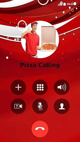 Incoming Video Live Voice Call From Pizza - Free Fake Phone Calling