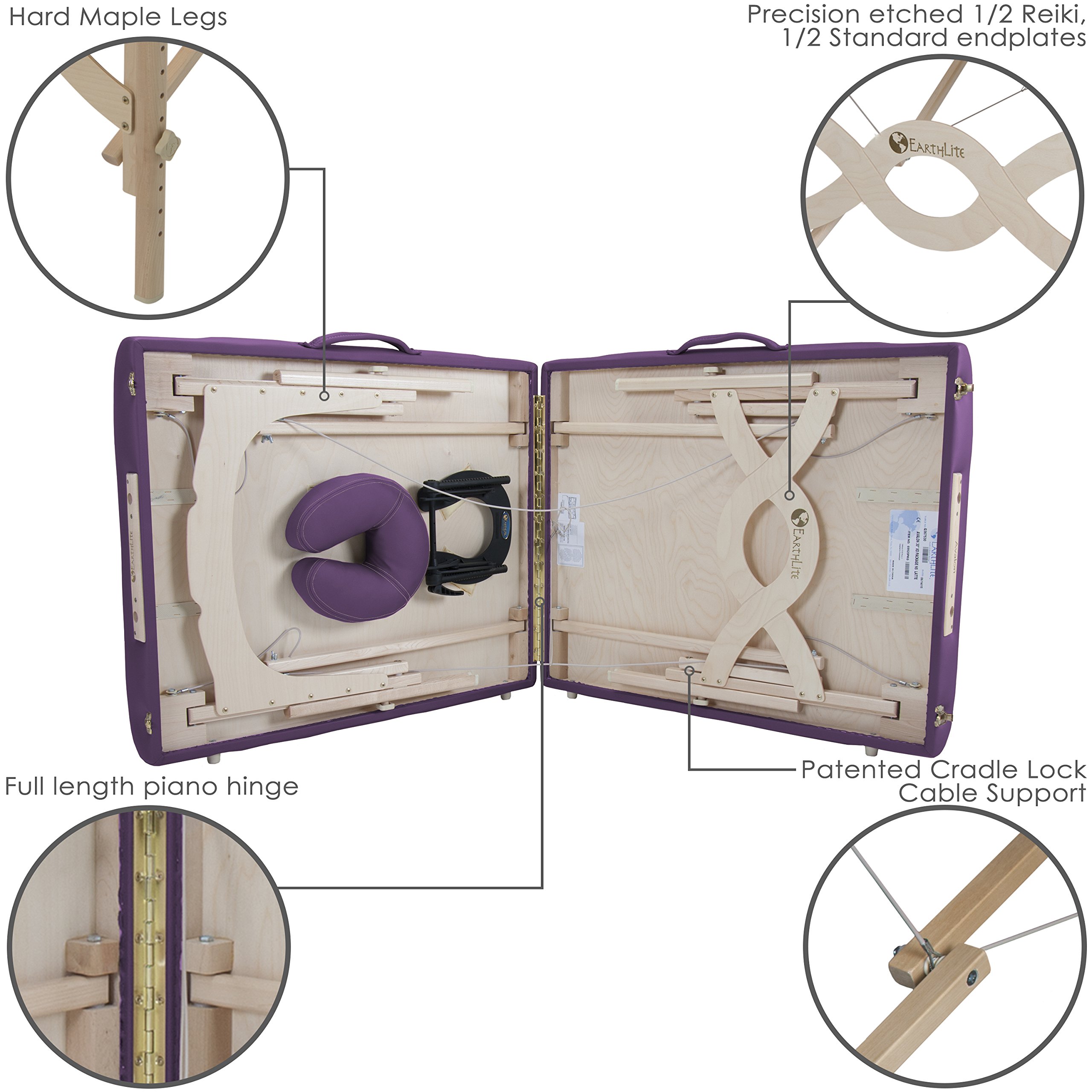 EARTHLITE Avalon 施術用ベッド アメリカ製 Avalon XD Massage Table 