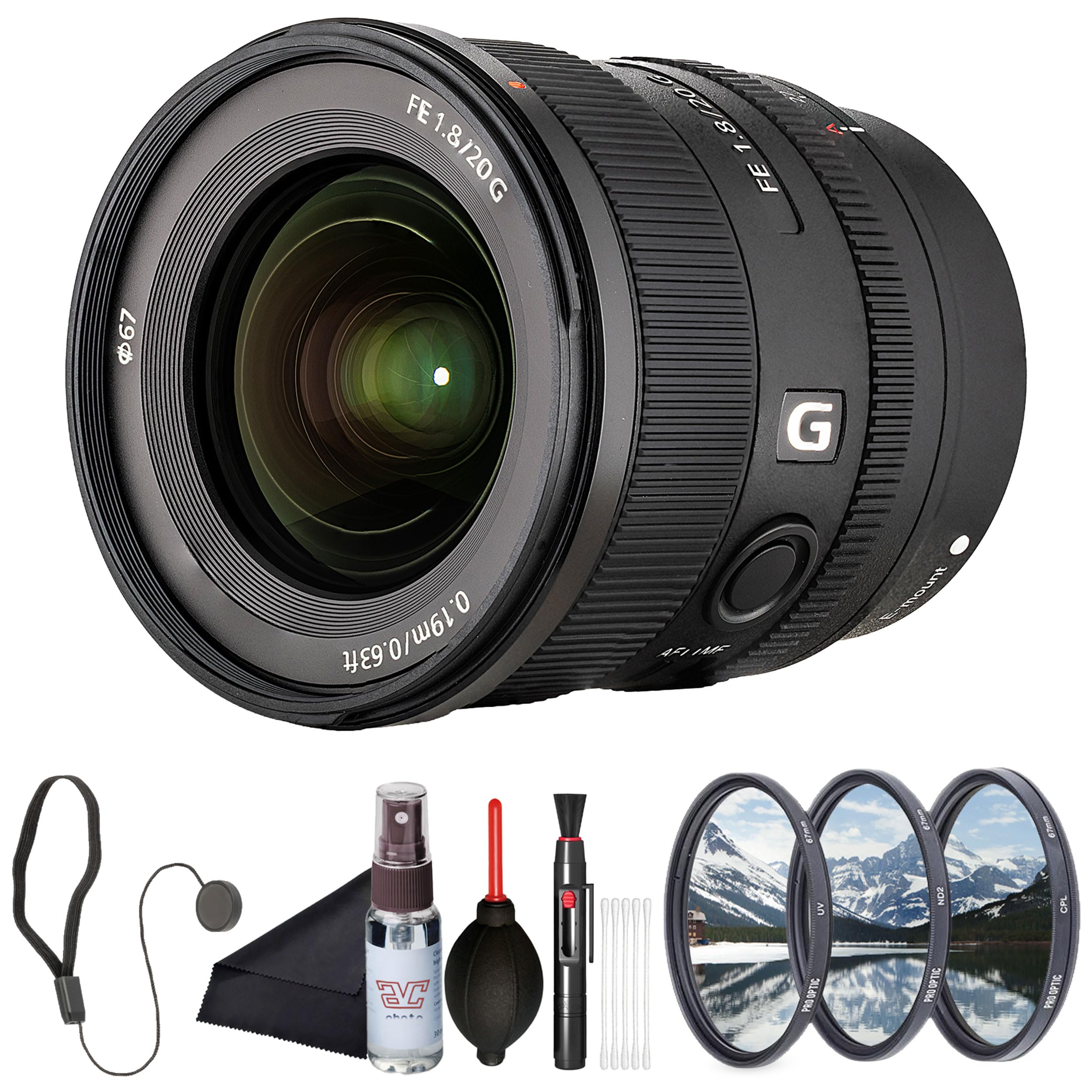 SONY FE 20mm F1.8 Gレンズ レンズプロテクター付き Amazon.com : Sony 
