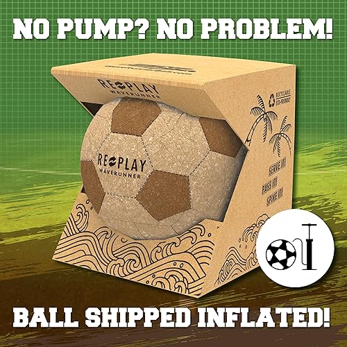 Miniatura 7 de Wave Runner Replay Series Voleibol - Tamaño 8 pulgadas hecho de materiales sostenibles y reciclables  Protege la tierra incluso a través de deportes