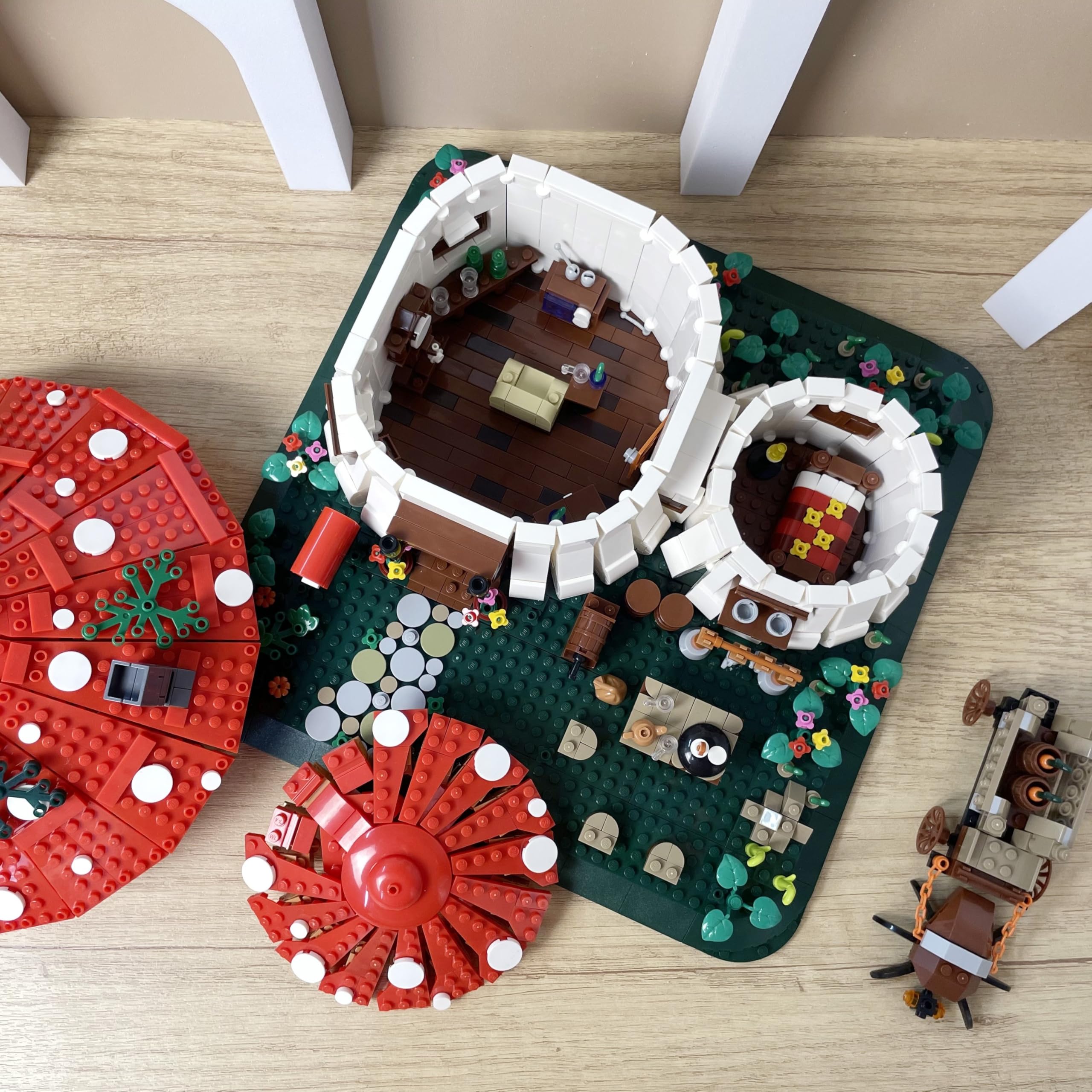 Mini bloques de construcción de casa de hadas con cuento de hadas Fantasy Comes Alive - Nutrir la imaginación, la calma y el compromiso