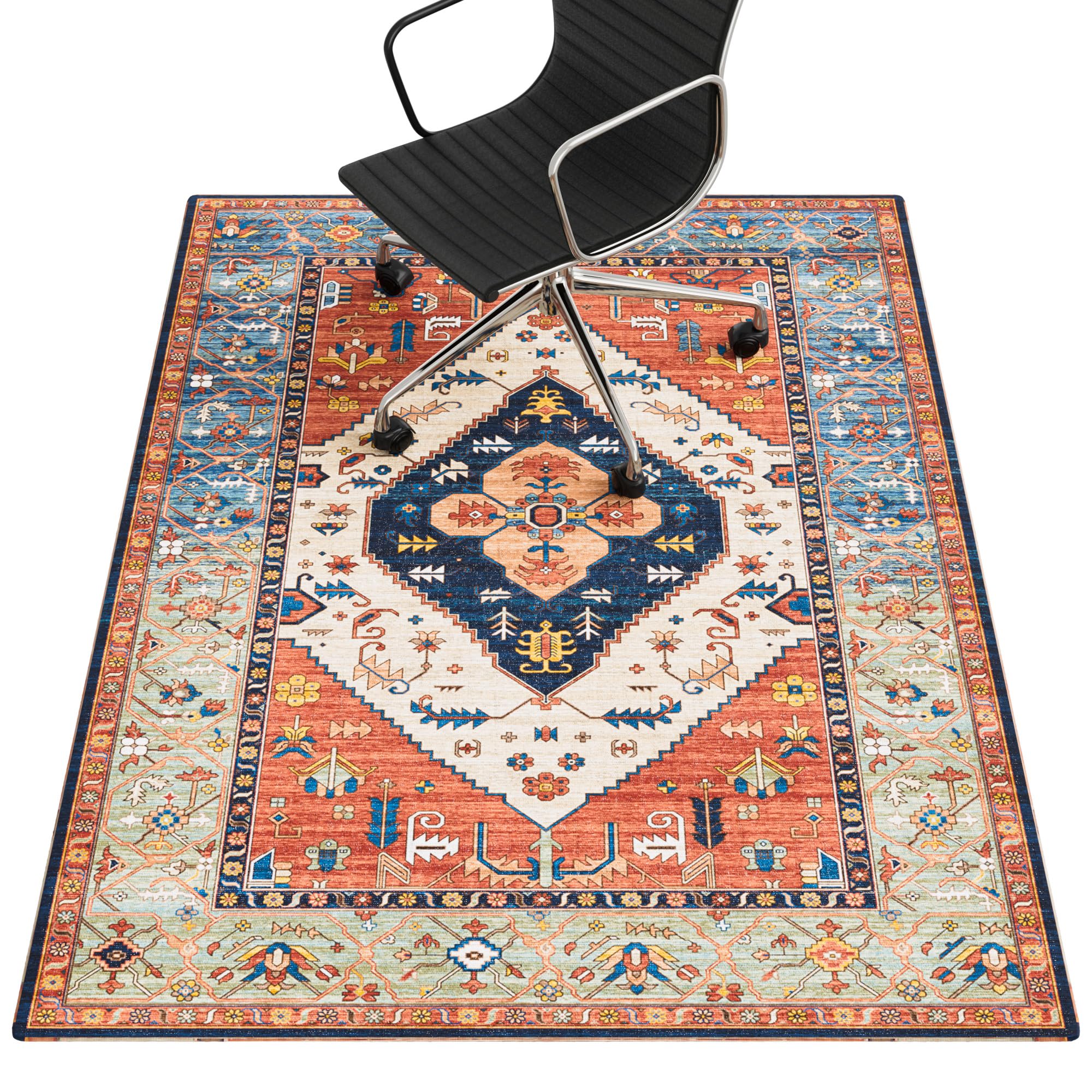 Office Chair Mat for Hardwood Floor 48x60 Desk Chair Mat for Rolling Chairs Non Slip Computer Chair Mat