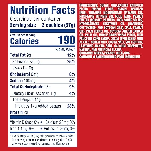 Miniatura 2 de Nutter Butter Galletas de sándwich de mantequilla de maní cubiertas de Fudge 79 onzas