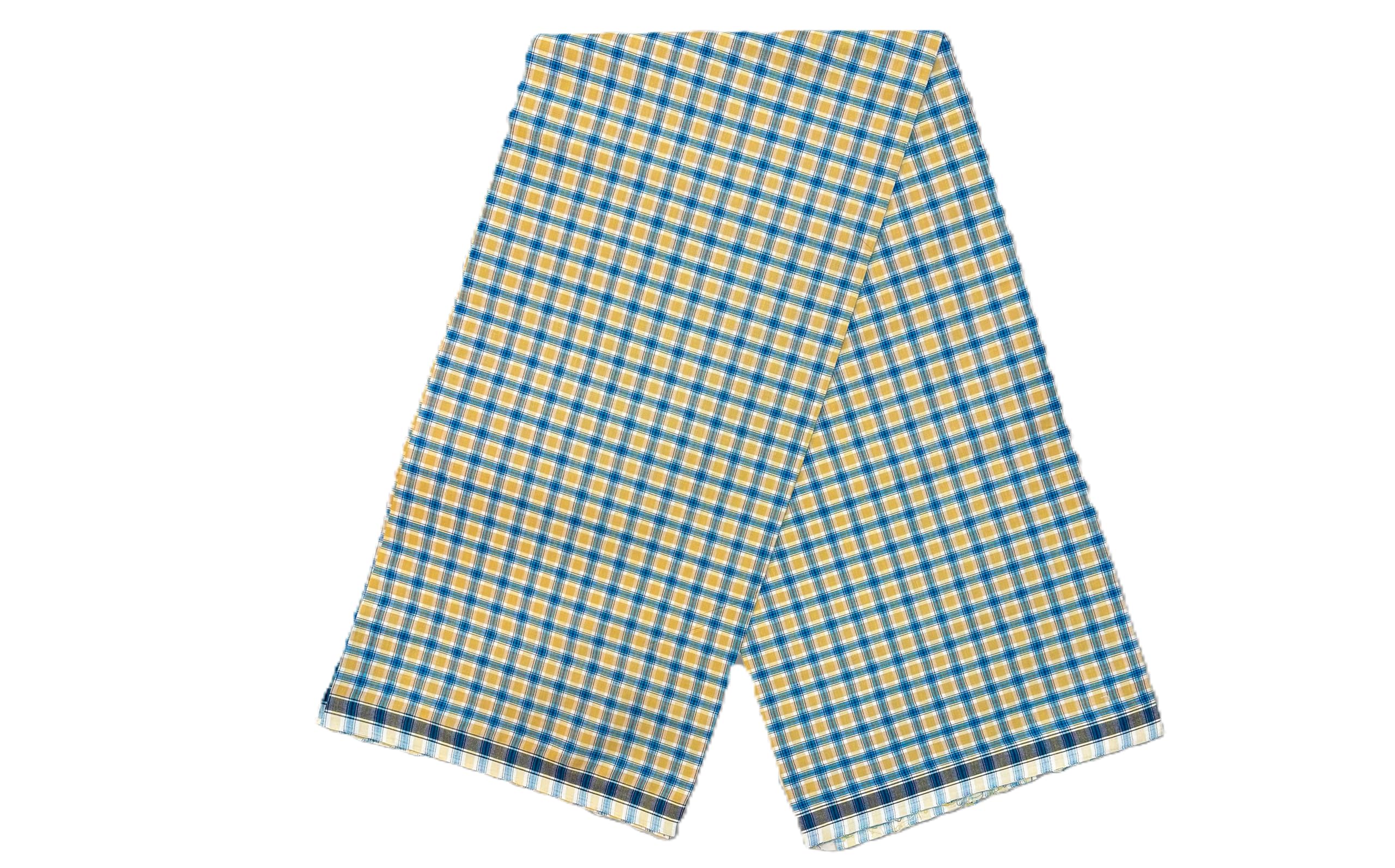shyam handloom Cotton Unstitched Checkered Lungi for Men's (2.25 Meter)-picture-20