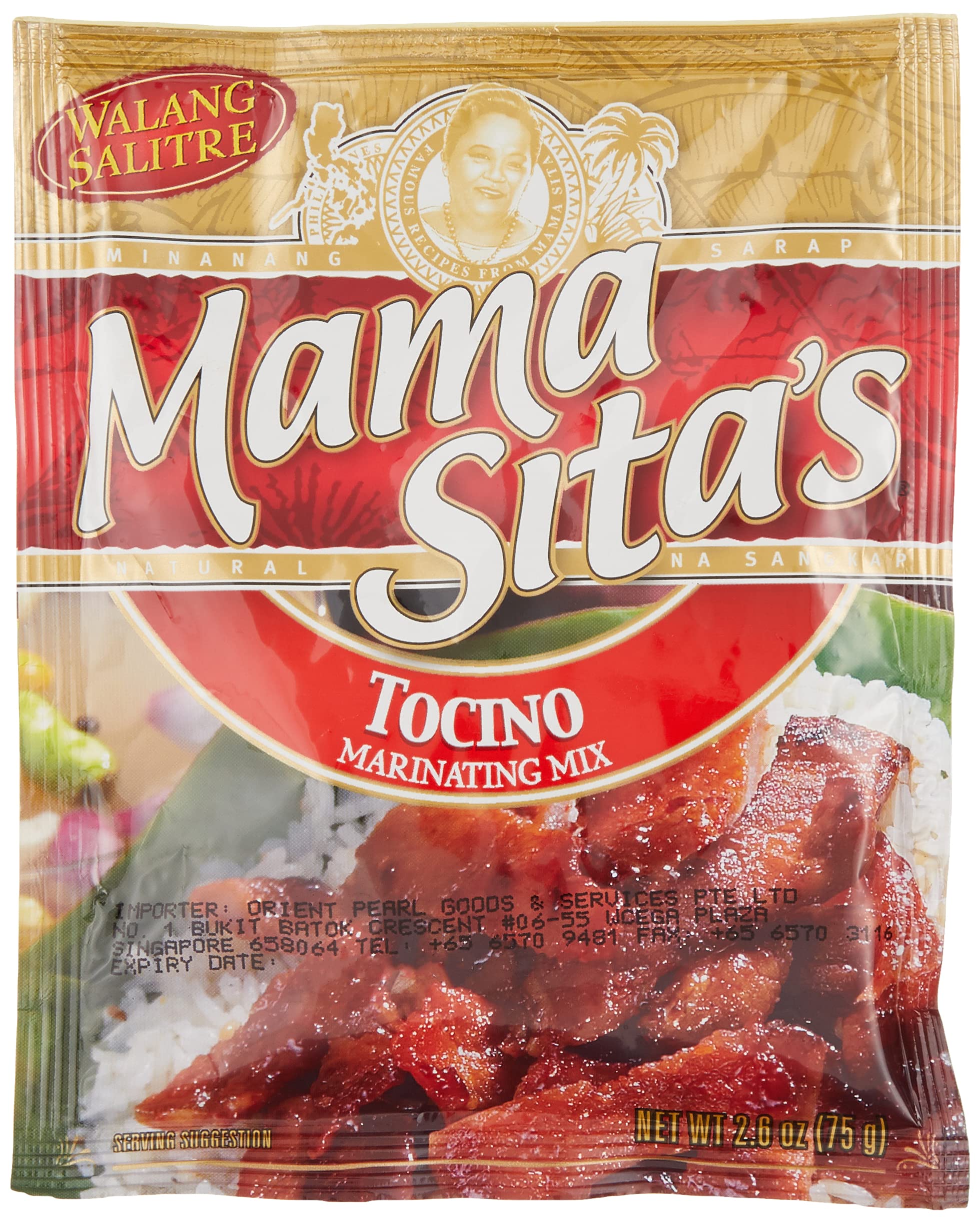 Tocino Marinating Mix Preparation De Marinade 75g