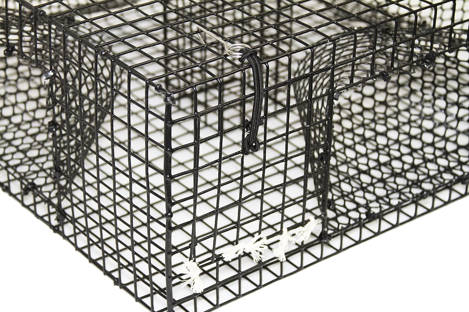 Promar Heavy Duty Shrimp Pot with 1-Inch Mesh and 4 Tunnels, 24x24x9-Inch