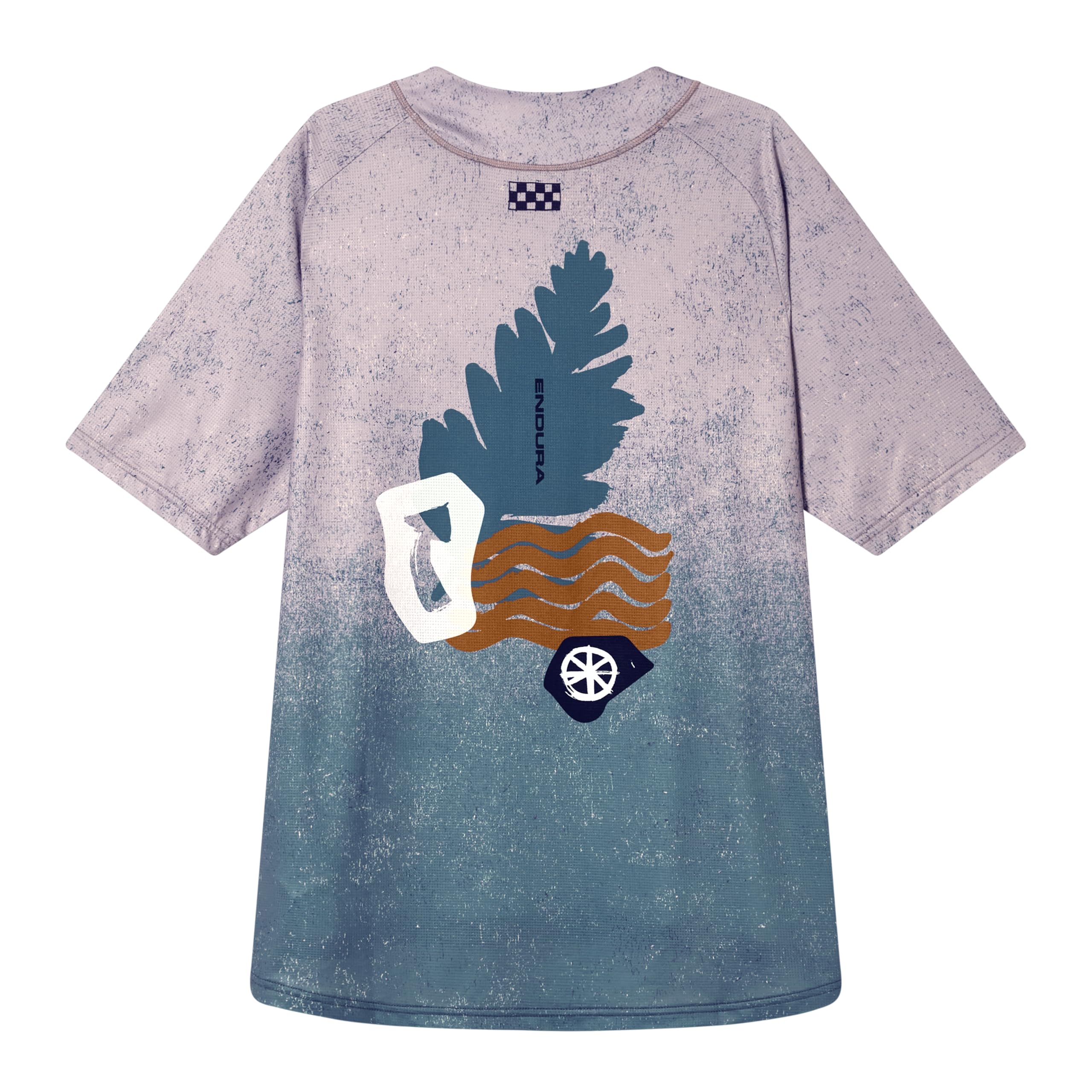 Endura SingleTrack - Camiseta de manga corta con estampado de ciclismo para hombre