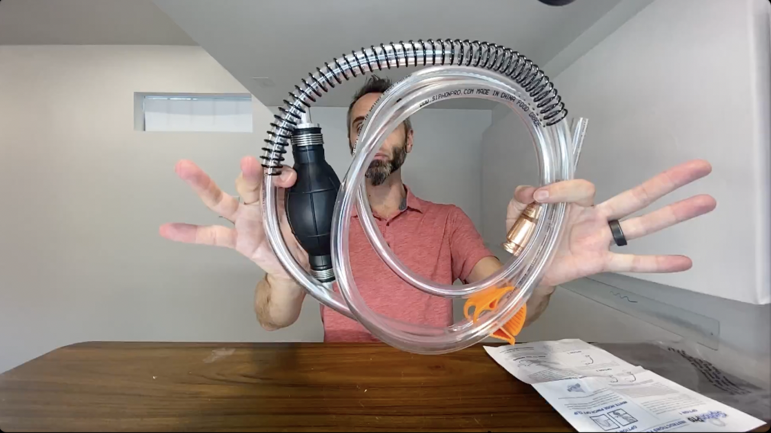 BEST Gas Siphon? | GasTapper Siphon Pump + Hose for Liquids