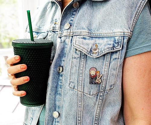 Miniatura 7 de Jujutsu Kaisen Yuji Itadori Edición Limitada Esmalte Pin Anime Expo 2022 Exclusiva Broche de metal Accesorios Insignia para Mochila, Ropa,