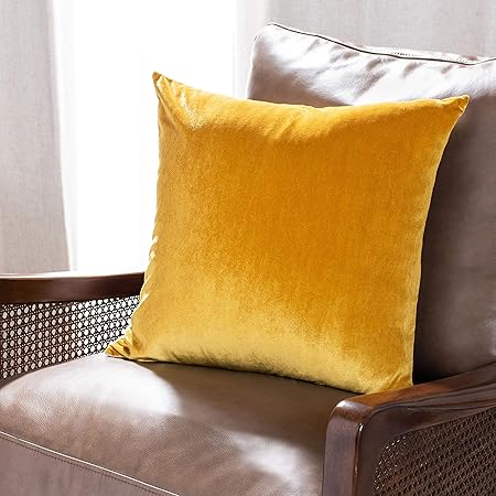 Mustard gold pillows Clearance