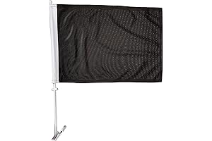 Online Stores: Custom Black Car Flag