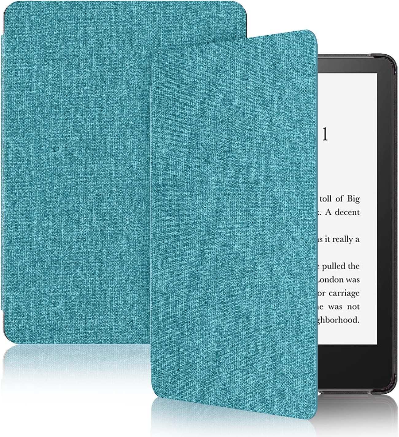 Soke Case for All-New Kindle Paperwhite,(Only Fit 11th Generation-2021 Release),Premium Slim Folio Cover with Auto Wake/Sleep for Kindle Paperwhite & Signature Edition 6.8" E-Reader,Sky Blue