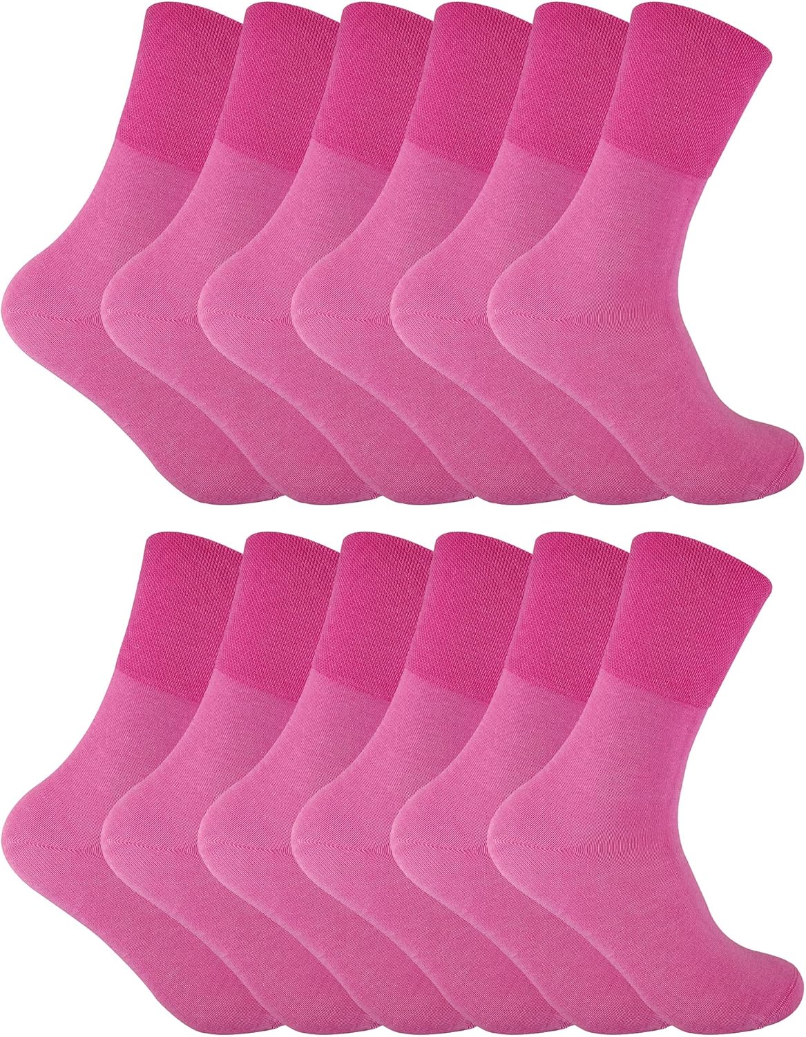12 Pack Womens Viloft Non Binding Thermal Diabetic Socks | Sock Snob