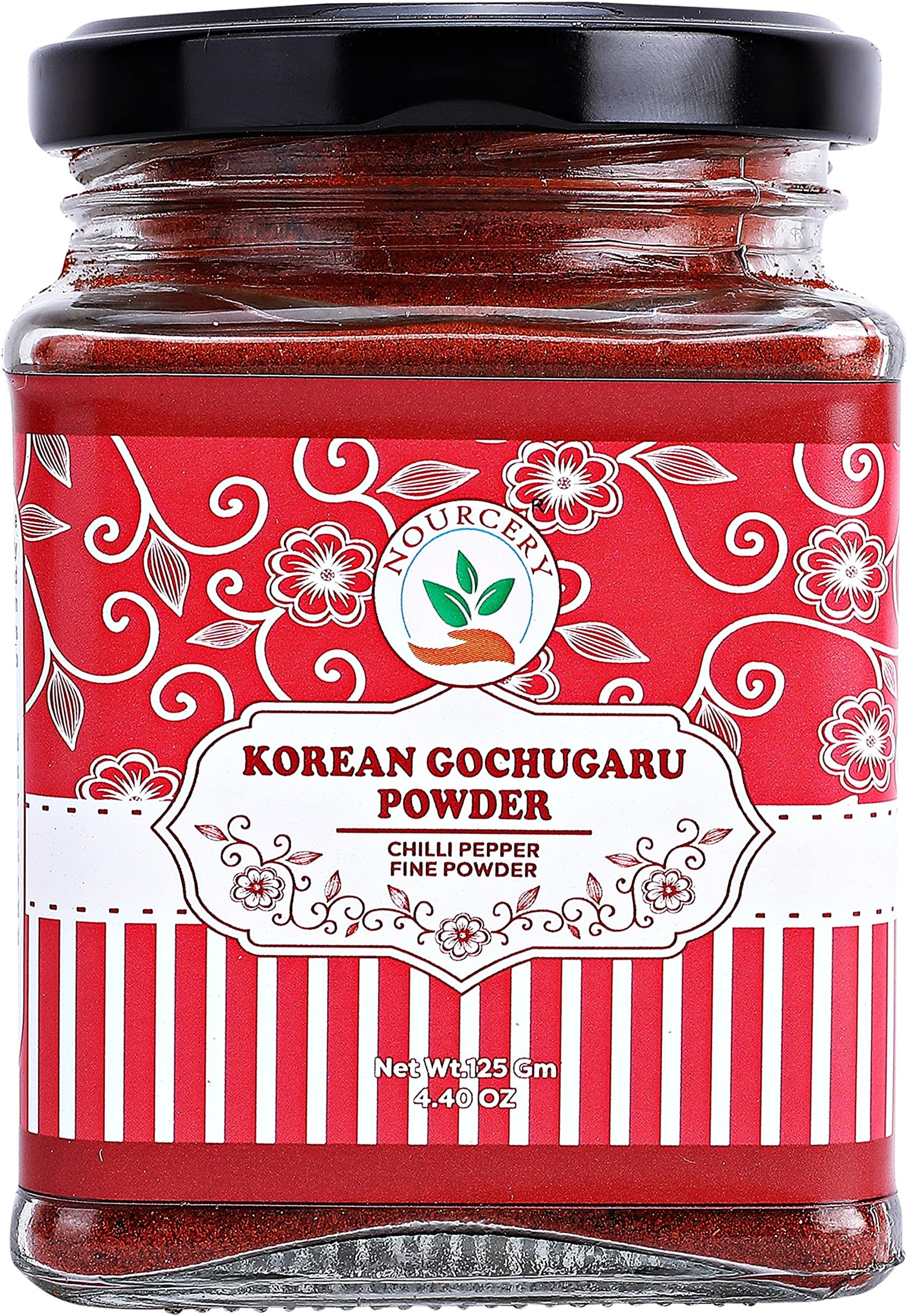 Nourcery Korean Gochugaru Powder, 125 grams (Korean Chilli Pepper Fine Powder)