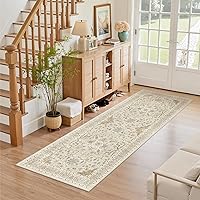 Vista 194 de Madane Alfombra Pasillera Lavable - Alfombras Pasilleras 2x6 para Pasillos de 6 Pies Antideslizante Vintage Alfombra Pasillera de Cocina
