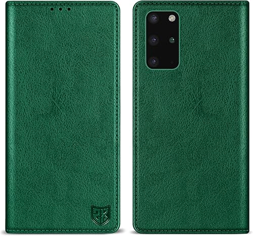 Miniatura 223 de ZZXX Funda tipo cartera para Samsung Galaxy S20 con bloqueo RFID, soporte de ranura para tarjetas, funda protectora de cuero magnético fuerte