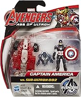 Vista 2 de Avengers Capitán América vs. Sub Ultron Figura de acción