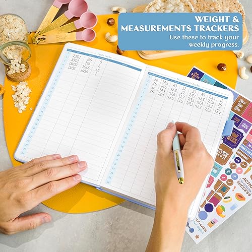 Miniatura 6 de Legend - Planificador de bienestar (diseño bígaro dorado, tamaño A5, de 5.8 x 8.3 pulgadas))