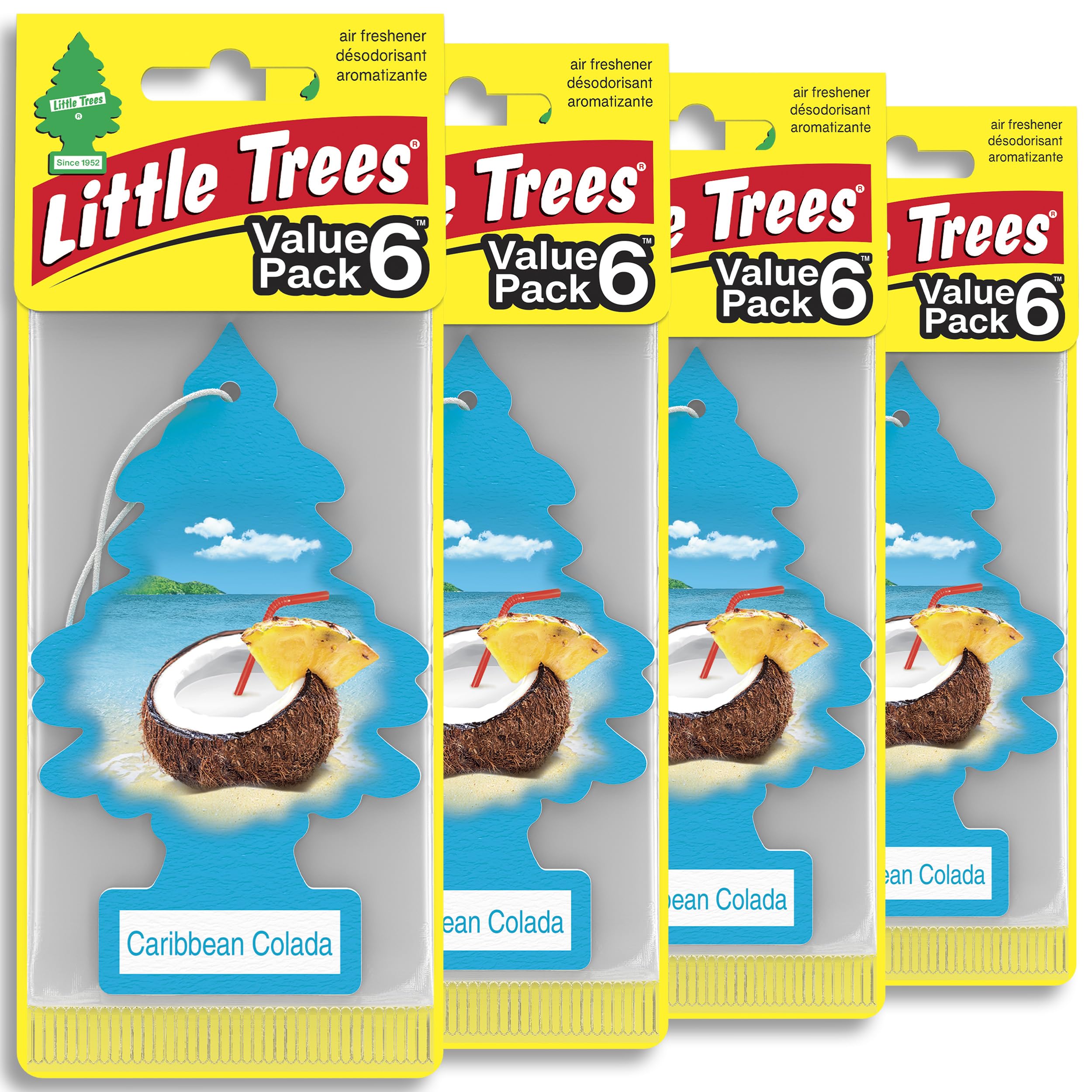 LITTLE TREES Caribbean Colada 24-Pack