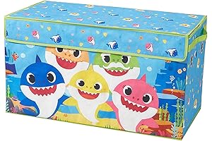 Idea Nuova Baby Shark Collapsible Children's Toy Storage Keepsake