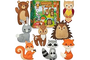 Craftorama Animal Sewing Kit for Kids: Unveil their Inner Crafter!