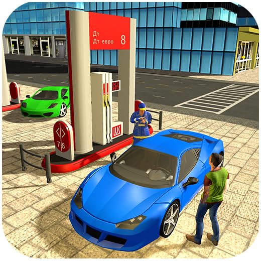 Highway Service & Gas Station Game