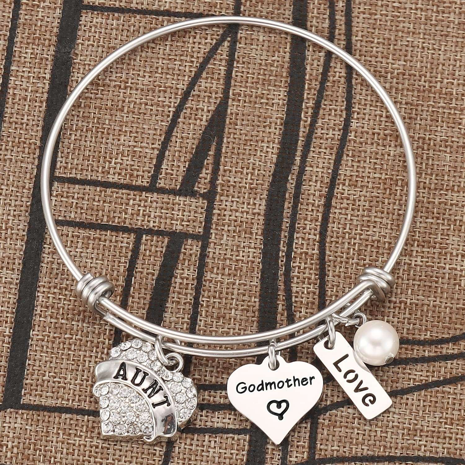 Kivosliviz Godmother Bracelet Gifts for Women Godmothers Gift Godmom Jewelry Godmother Bracelets - Image 4