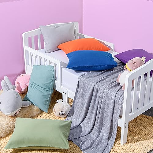 Miniatura 4 de NTBAY - Fundas de microfibra con cremallera para almohada infantil, paquete de 2 piezas para viaje