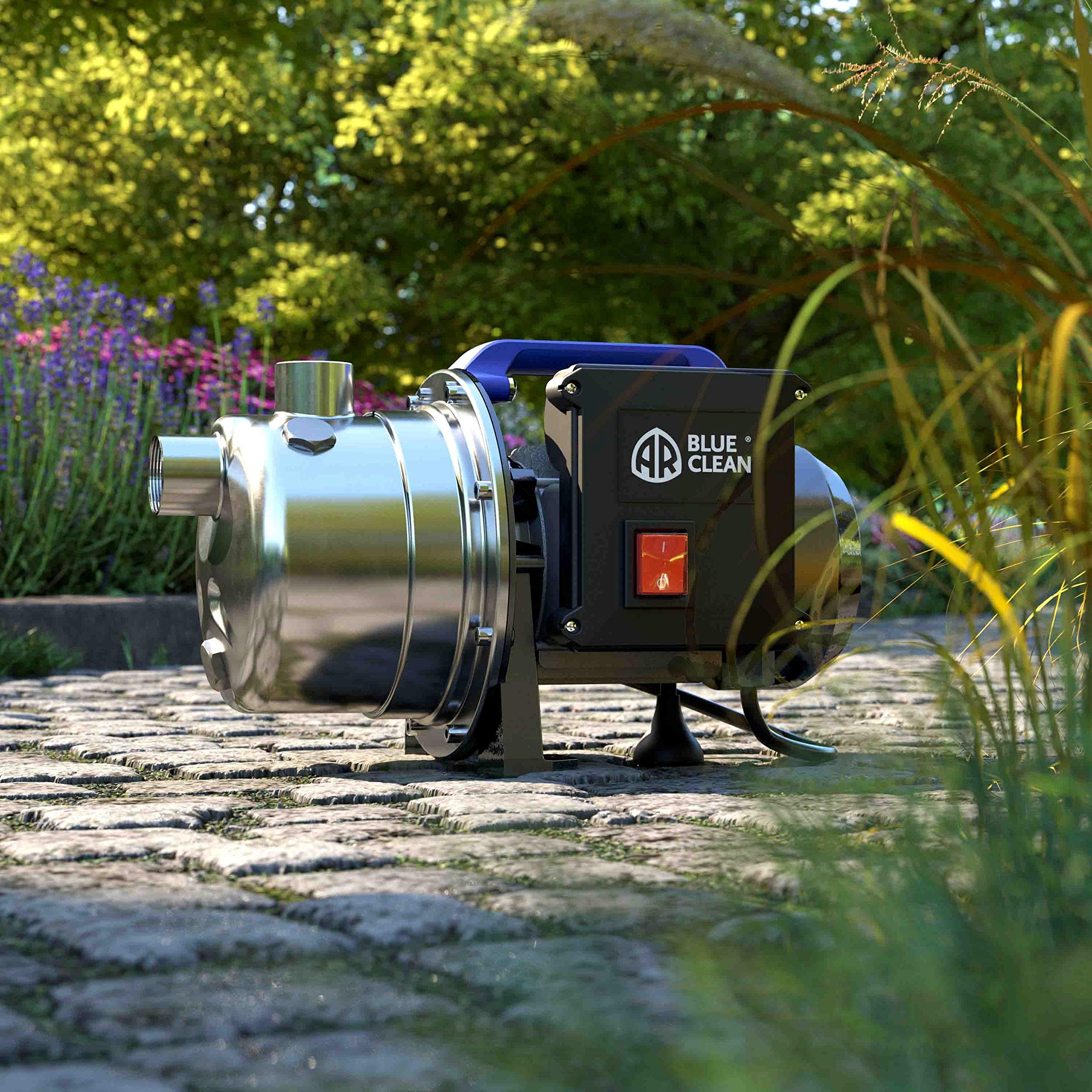 AR Blue Clean Pompa Autoadescante ARGP 800X per Acque Chiare (800 W, Portata max. 3.500 l/h, Prevalenza max. 38 m)