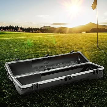 SKB ATA ゴルフ トラベル ハードケース （デラックス スタンダード） Amazon | SKB Deluxe Standard ATA Golf Travel Case - Black by
