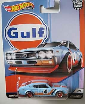 ミニカー HW NISSAN LAUREL 2000 SGX CHARITY CAR Hot Wheels Car Culture Team Transport Nissan Laurel 2000 SGX