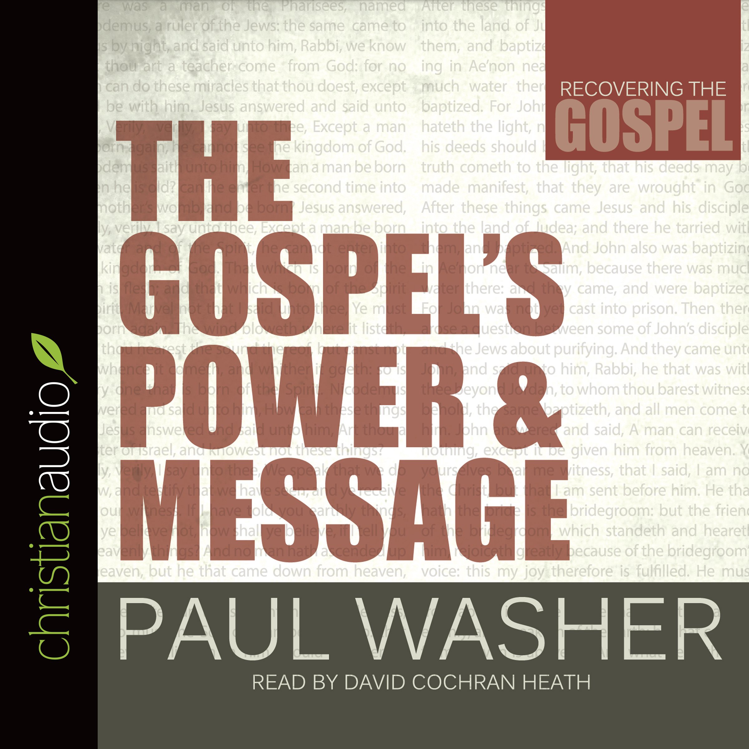 Cover art for The Gospel's Power and Message