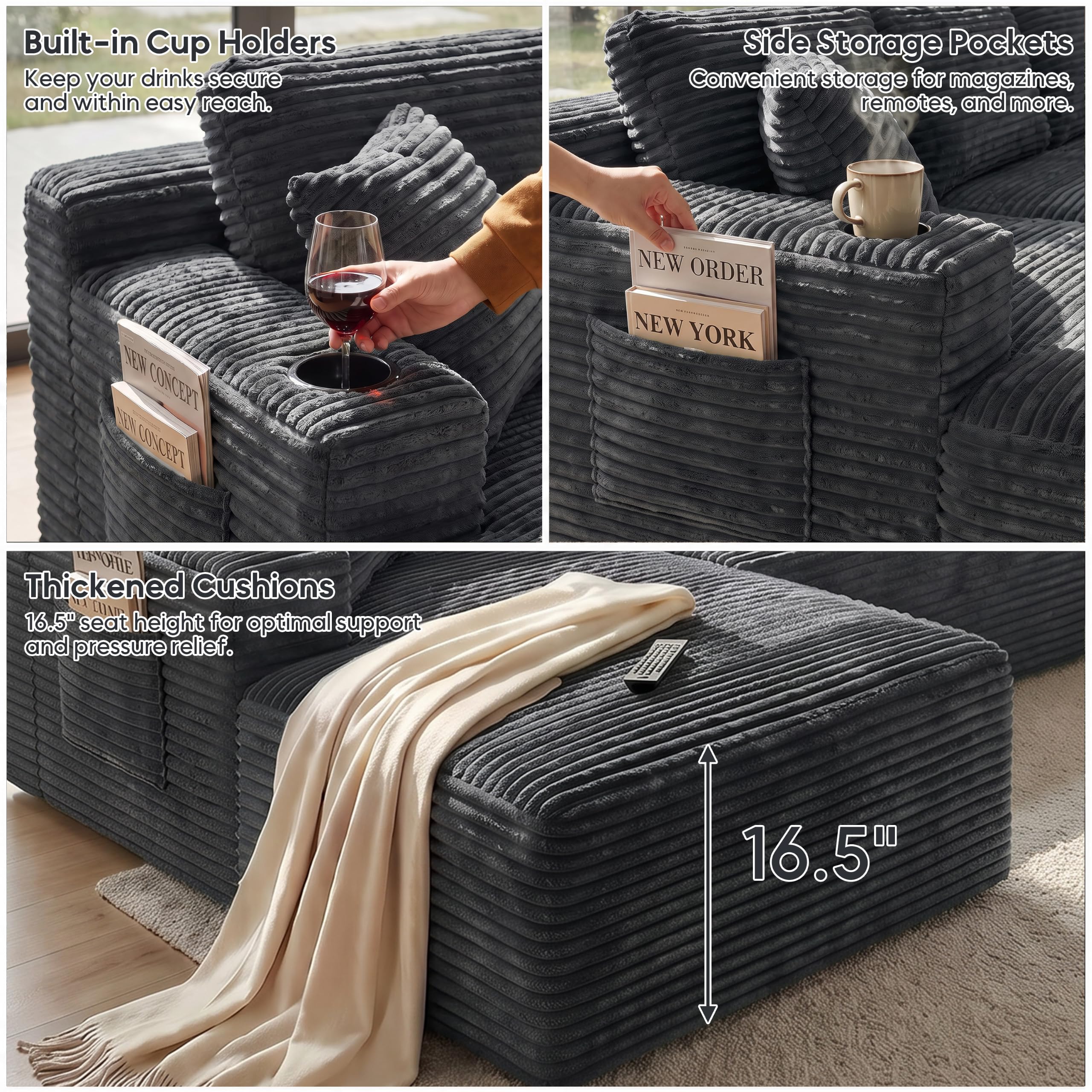 Best Sectional Sofa for Family Living in 2026 3 Product photo