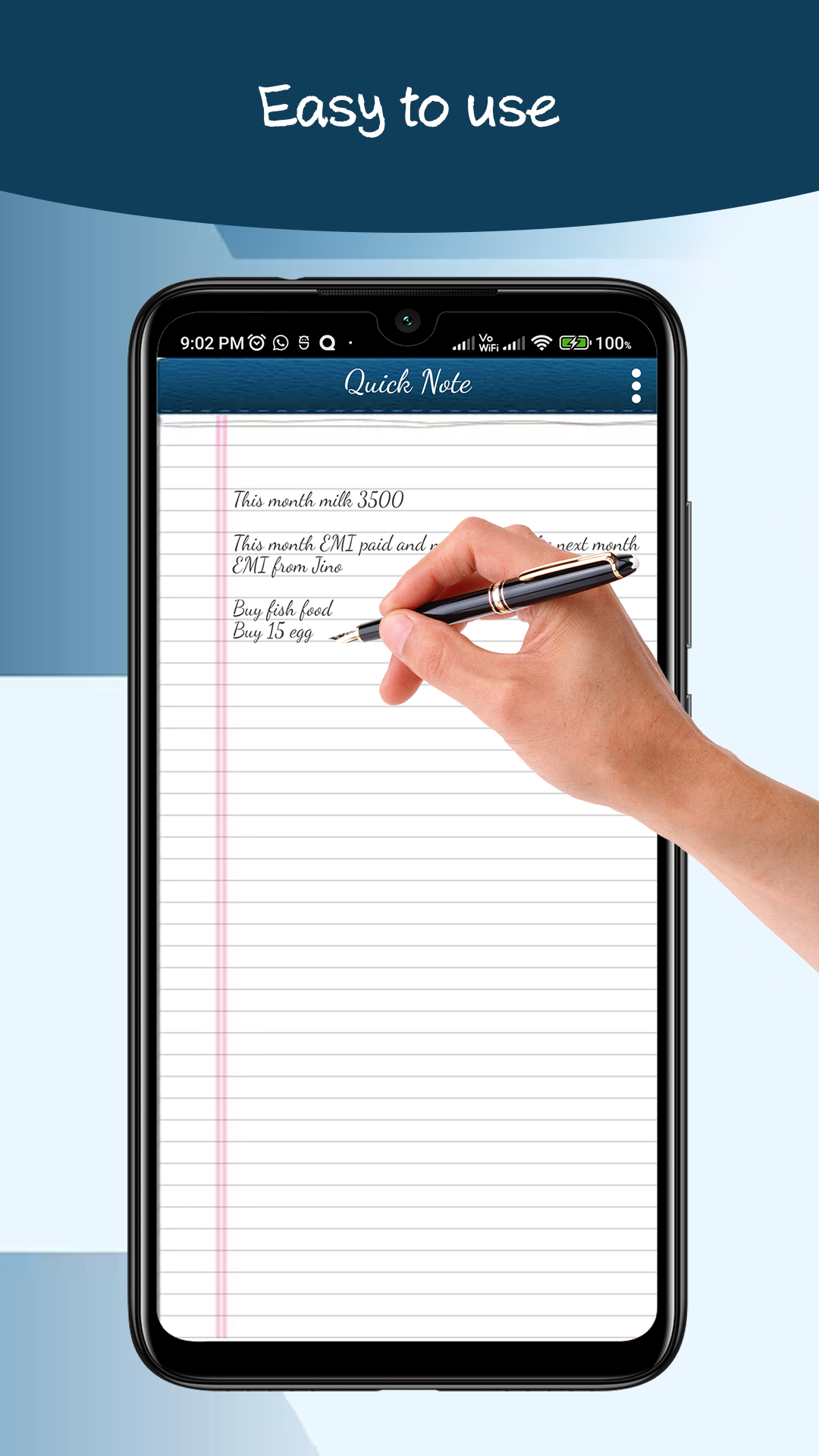 Quick note - One page note - App on Amazon Appstore