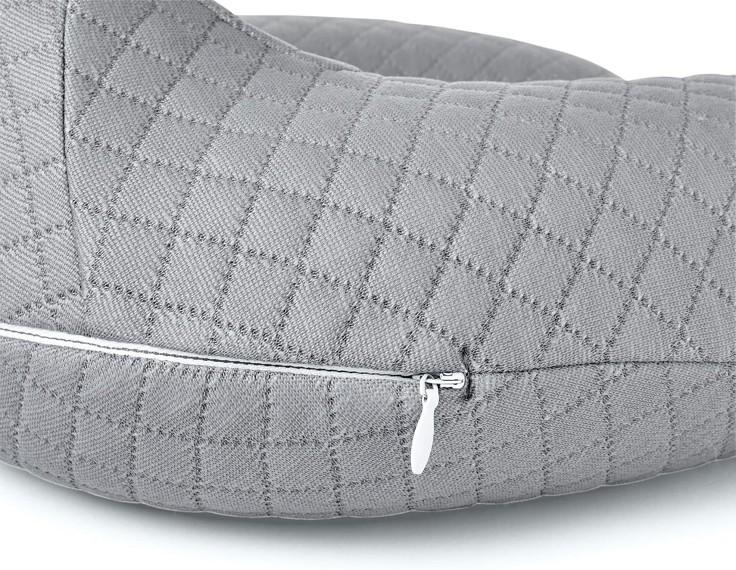 Sealy Travel Memory Foam Neck Pillow, White