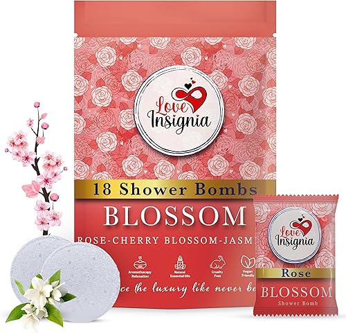 Miniatura 2 de Love Insignia Aromatherapy Shower Steamers for Women (18 Pack X 2) - Gift for Mom, Gift for Women &amp; Men, Shower Bath Bombs, Cherry Blossom,