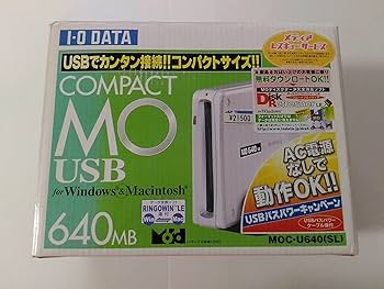 その他 I-O DATA MOC-U640(SL) Amazon | I-O DATA MOC-U640(SL) | アイ・オー・データ | 外付MO