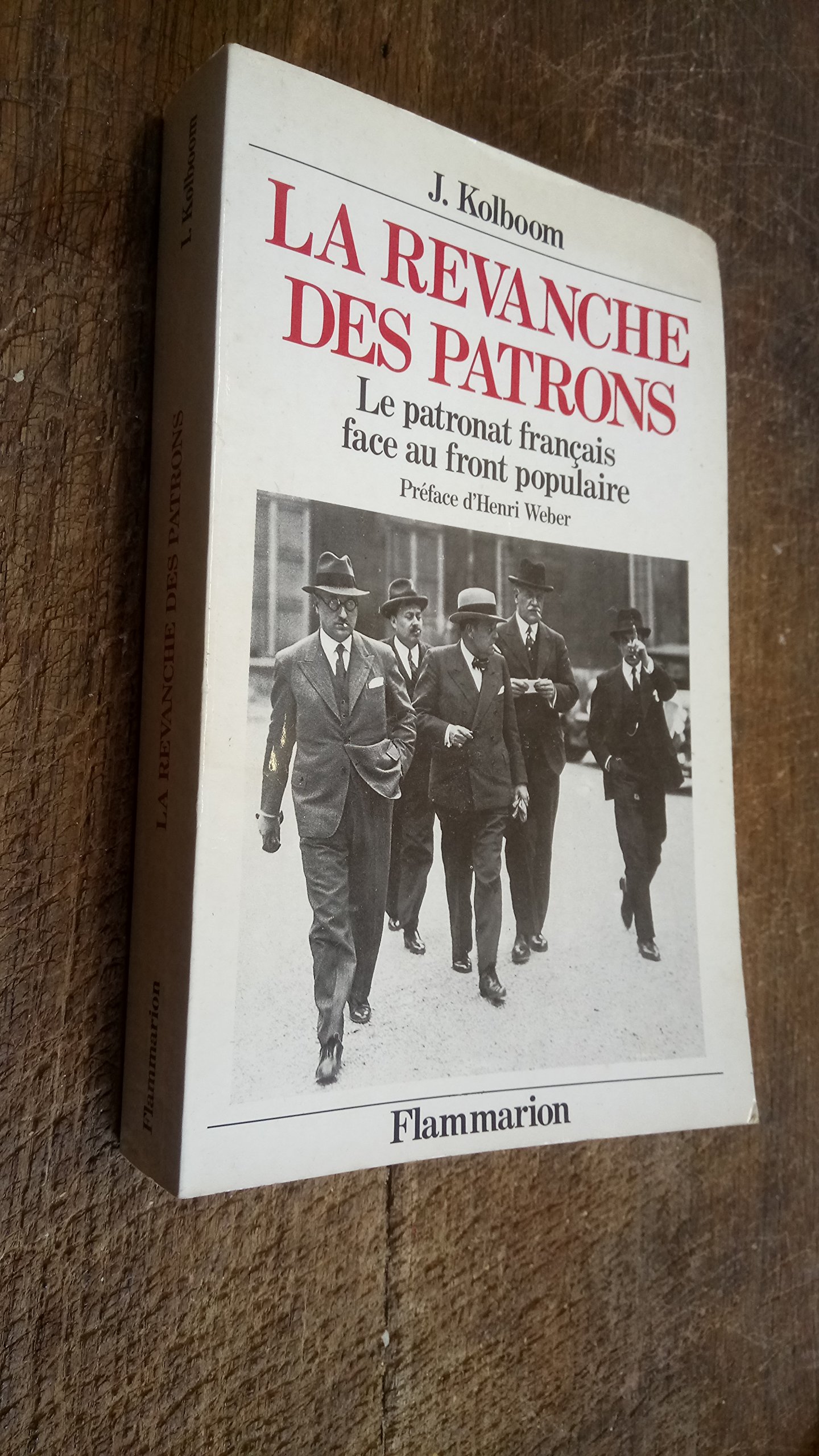 La Revanche des patrons: - PREFACE - TRADUIT DE L'ALLEMAND
