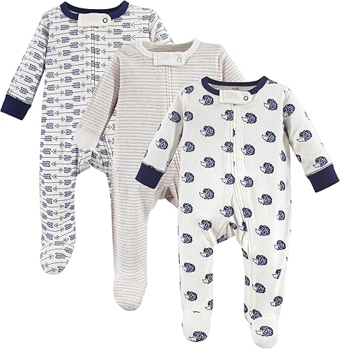 Touched by Nature Baby Girls' Organic Cotton Sleep and Play