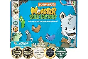Logic Roots Monster Sock Factory Game: The Fun and Educational Toy Factory...