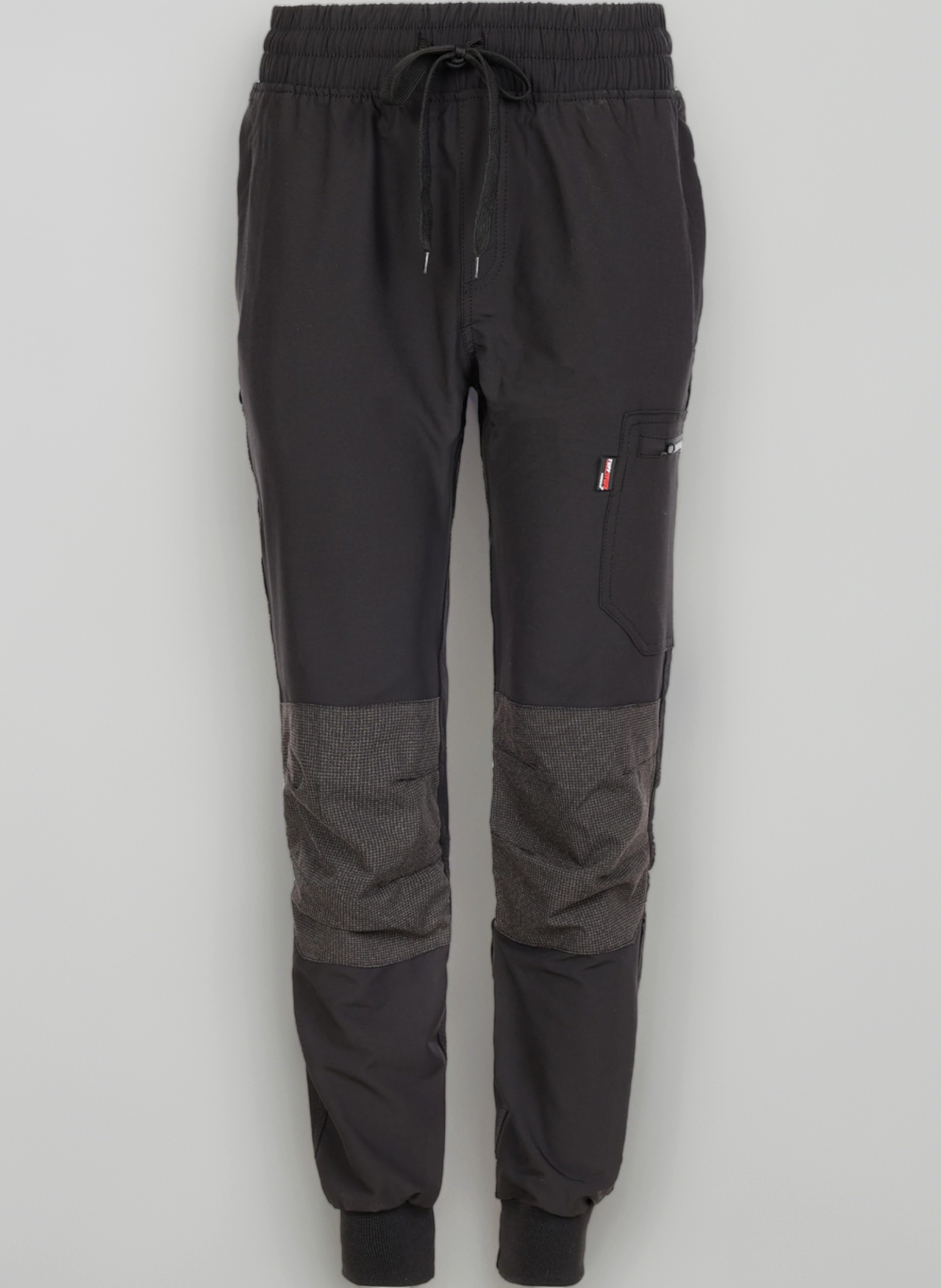 Hyperflex Jogging Bottoms - Slim Fit - Stretchy - Adjustable Waist Band - Zipped Pockets - Mens Work Trousers - Comfortable Trousers for Men