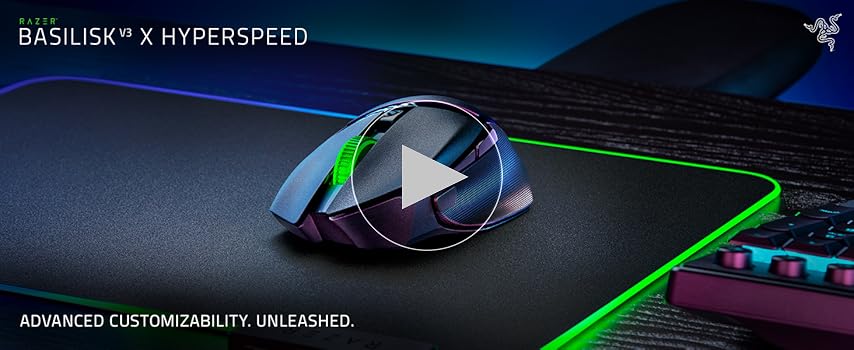 Amazon.co.jp: Razer Basilisk V3 X HyperSpeed ワイヤレスゲーミング