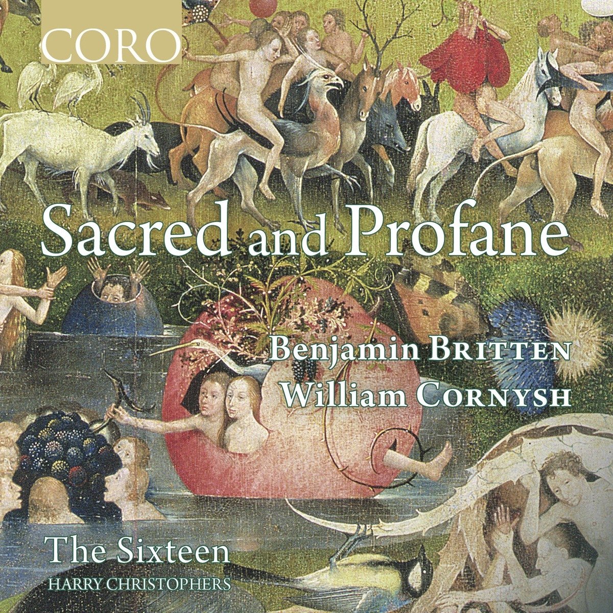 William Cornysh, Benjamin Britten: Sacred and Profane