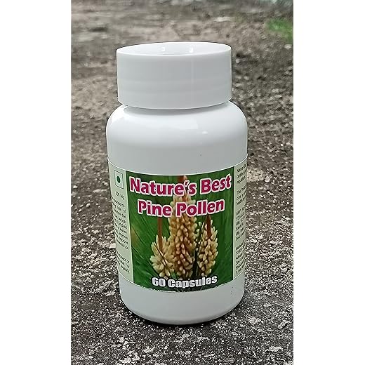 Tonga Herbs Pine Pollen Capsules 60ct