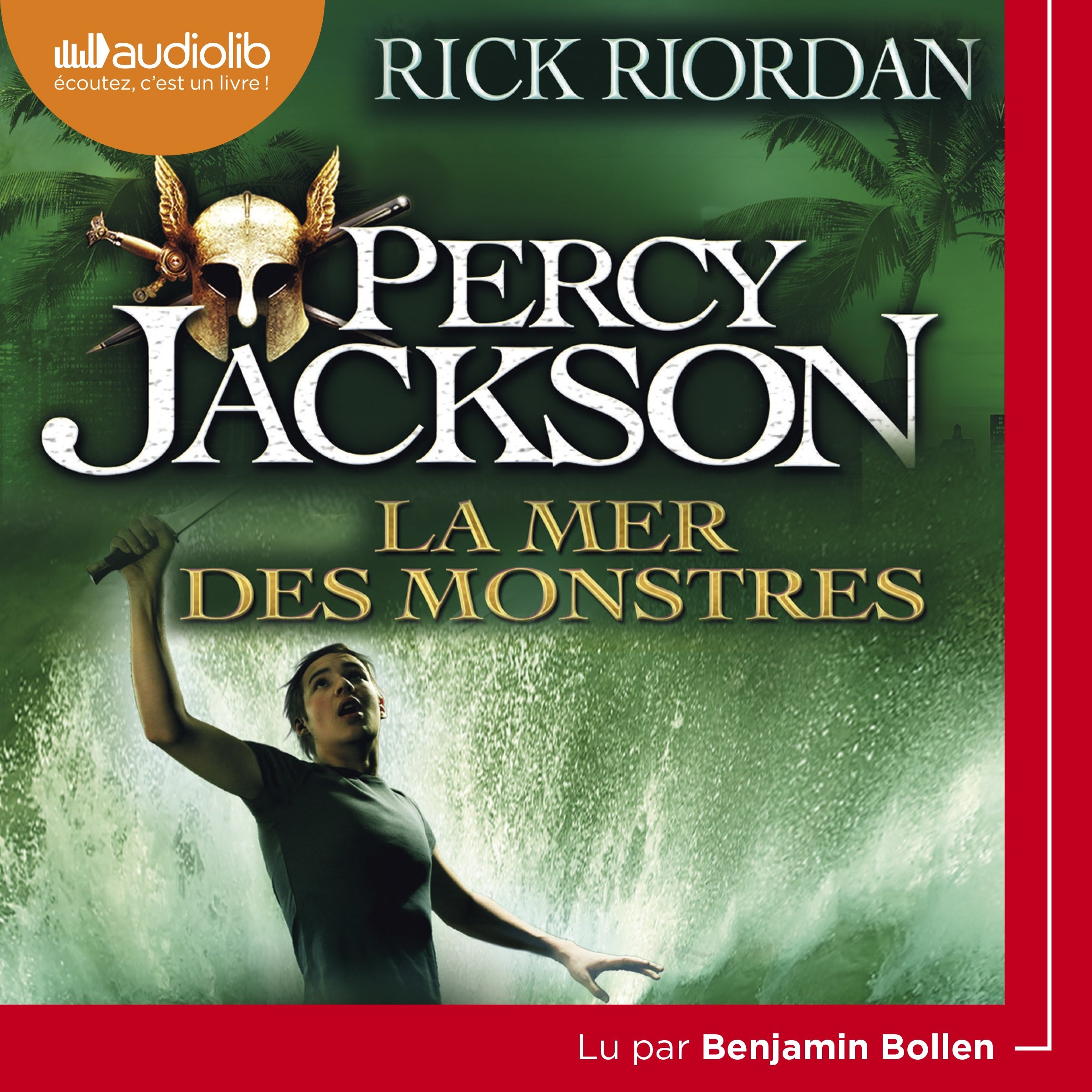 Cover art for La mer des monstres