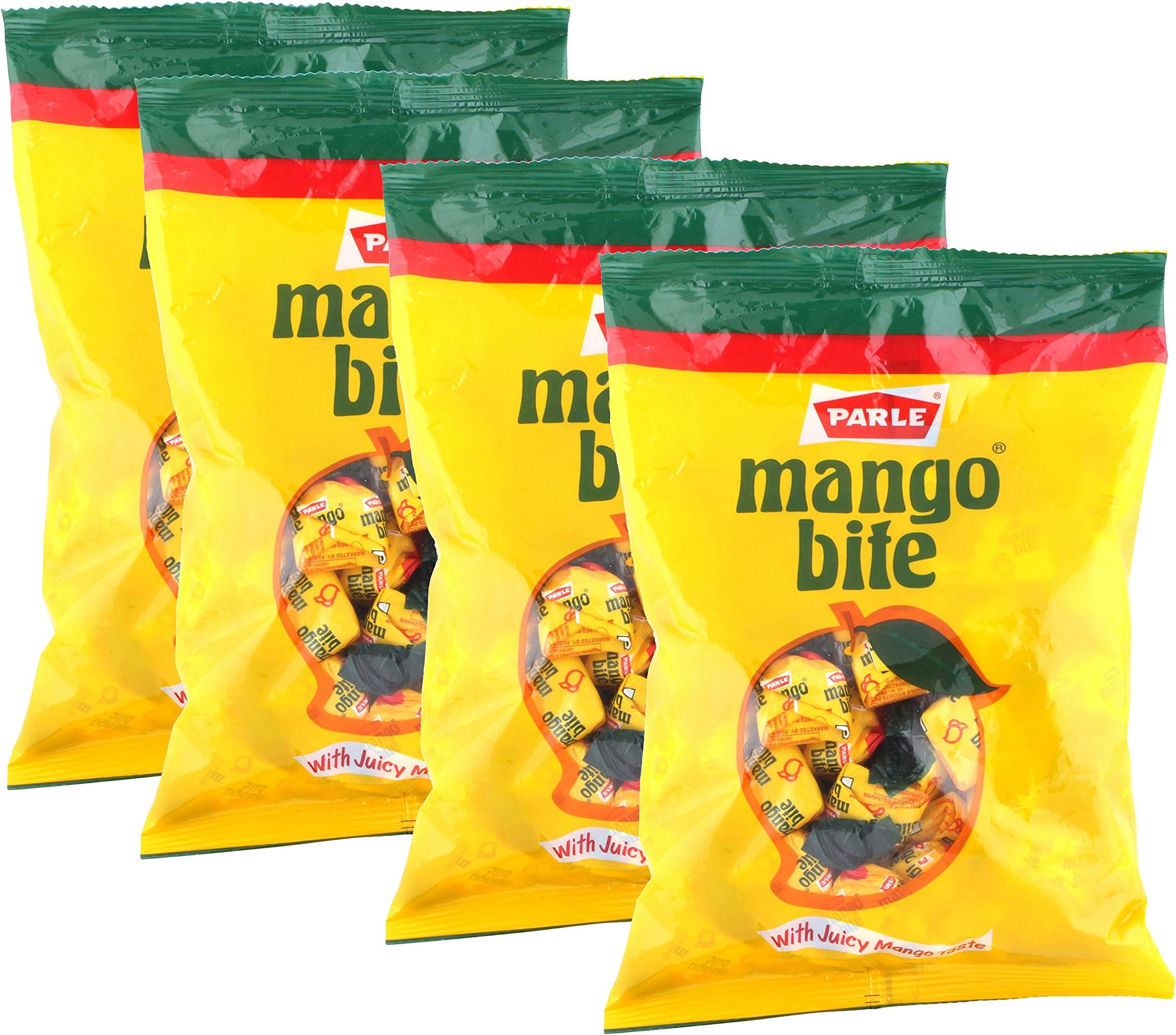 Spencer's Combo - Parle Mango Bite Candy, 320g (Pack of 4) Promo Pack