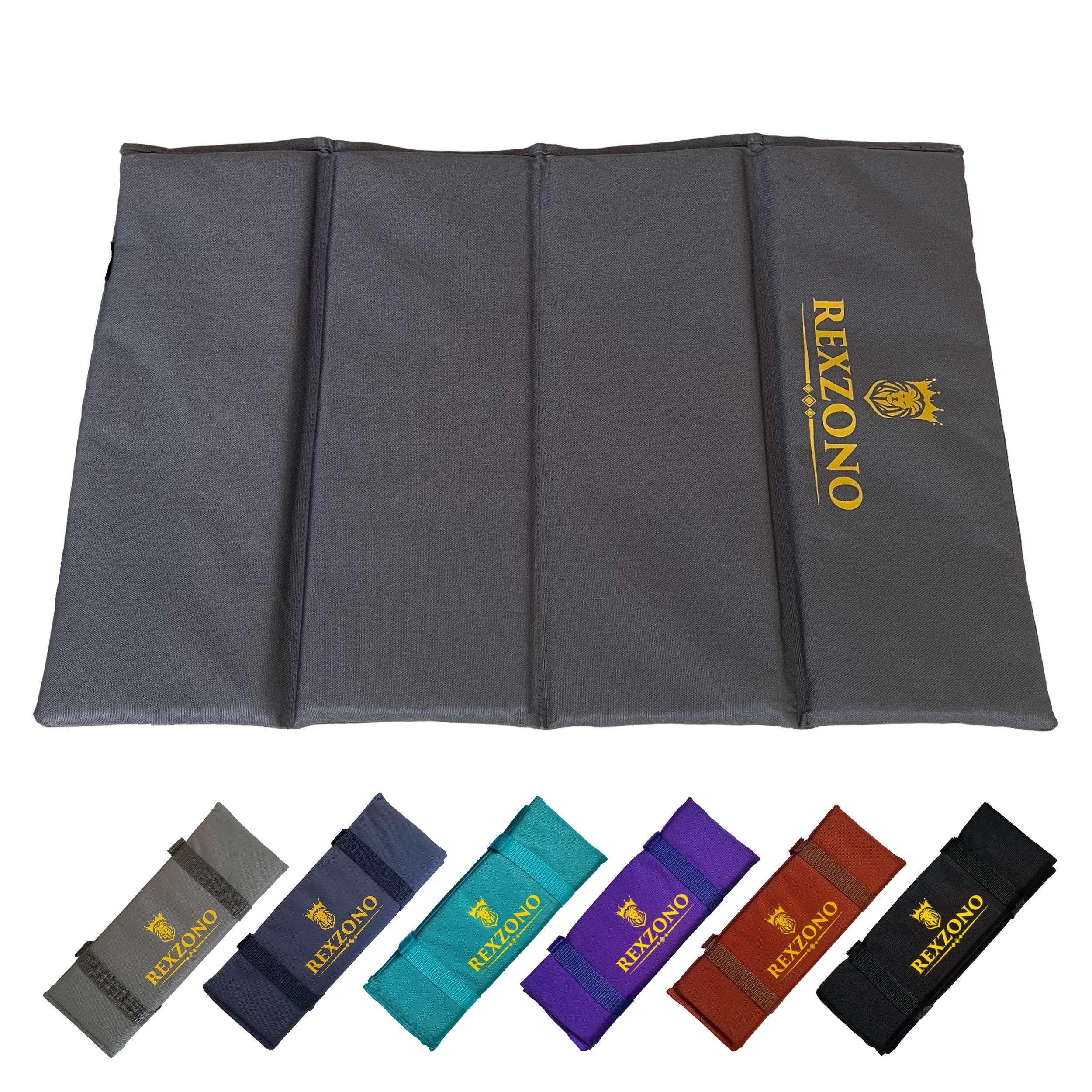 REXZONO X-Large Folding Sit Mat - Waterproof, Moisture-Resistant, Portable Sitting Cushion. Thermally Insulated Seat Pad for Outdoor Camping, Hiking, Picnics, Fishing, Parks and Playgrounds. โ image 1