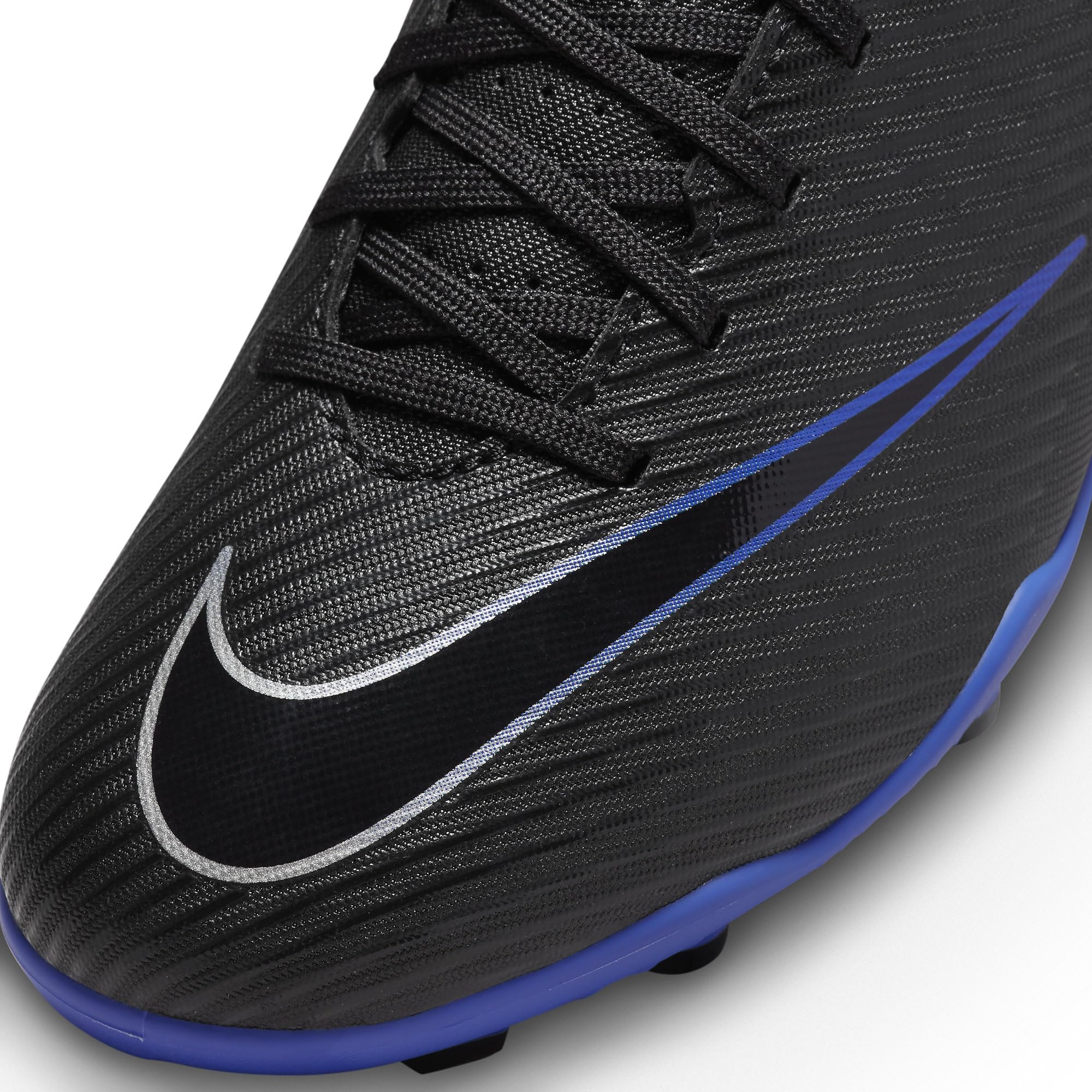 Nike Nike Jr Mercurial Vapor 15 Club Black/Chrome-Hyper Royal Chaussure de footballMixte Enfant